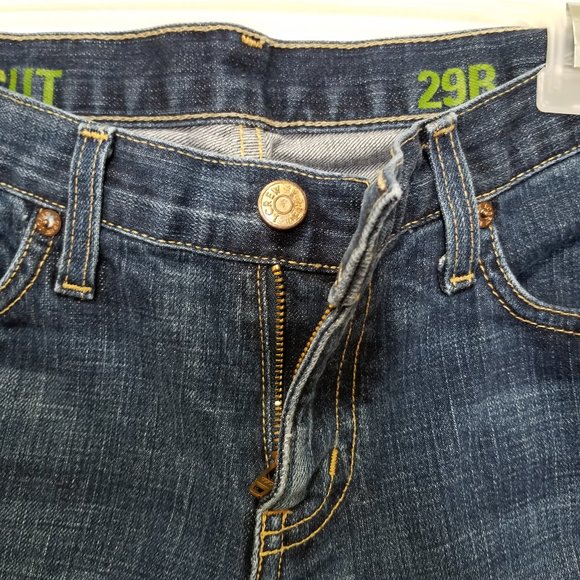 J.Crew jeans 29 boot cut denim stretch dark rinse 77996 - Picture 8 of 13